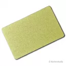 Plastikkarte Gold Metallic