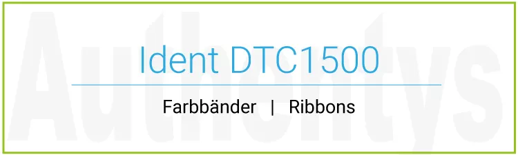 Ribbons for card printer Authentys Ident DTC1500