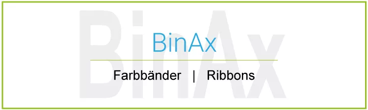 BinAx 300 ribbons