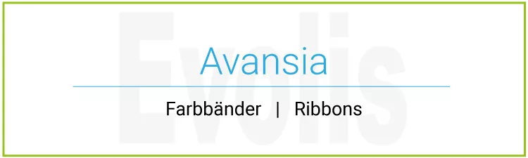 Ribbons for card printer Evolis Avansia