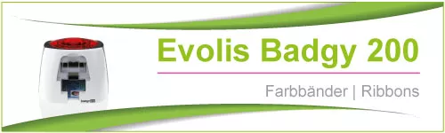 Farbband für Evolis Badgy 200