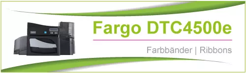 Alle Farbbänder für Kartendrucker Fargo DTC4500e8 unterschiedliche Varianten 