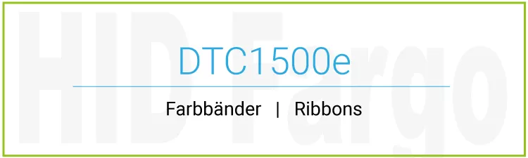 Ribbons for card printer HID Fargo DTC1500e