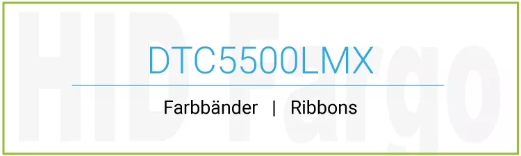 Ribbons for card printer HID Fargo DTC5500LMX