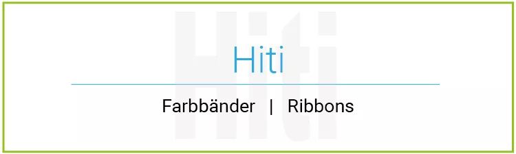 Ribbons for Hiti Card Printer
