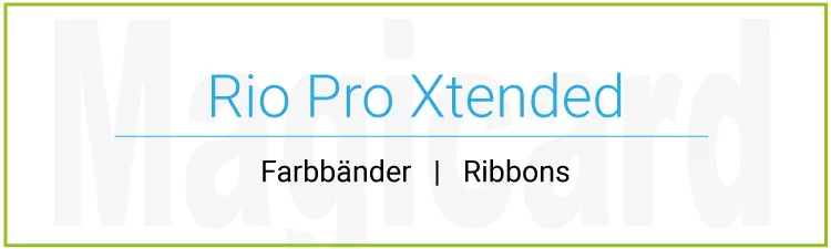 Ribbons for card printer Magicard Rio Pro Xtended and Magicard Rio Pro 360 Xtended