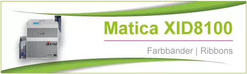 Farbbänder für Matica XID8100
