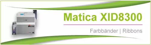 Farbbänder für Matica XID8300