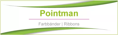 Farbbänder für Pointman Kartendrucker