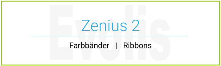 Farbbänder für Evolis Zenius 2