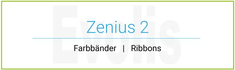 Ribbons for Evolis Zenius 2