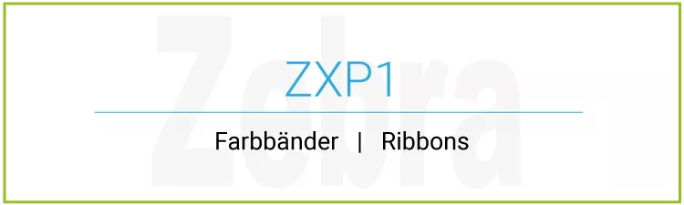 Farbbänder für Kartendrucker Zebra ZXP1