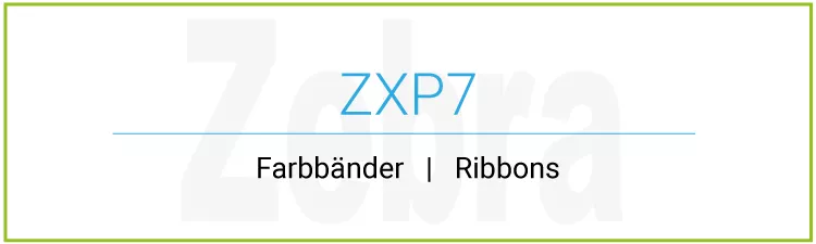 Zebra ZXP7 Ribbons