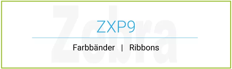 Zebra ZXP9 Ribbons