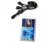 Preview: Lanyard Black with VIP Card Holder Portrait