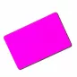 Preview: Plastikkarte neon pink