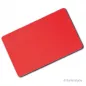 Preview: Plastic card red