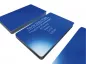 Preview: plastic card blue matt finish
