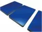 Preview: Plastic card blue matt finish with signature panel