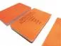 Mobile Preview: Plastikkarte orange mit Unterschriftfeld