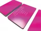 Mobile Preview: Plastikkarte pink matt