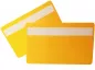 Mobile Preview: Plastikkarte gelb mit Unterschriftfeld