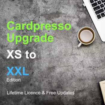 Cardpresso Software Upgrade XS to XXL