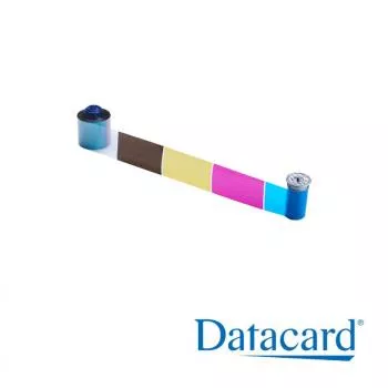 Buntes und schwarzes Farbband für Kartendrucker Datacard CR805
