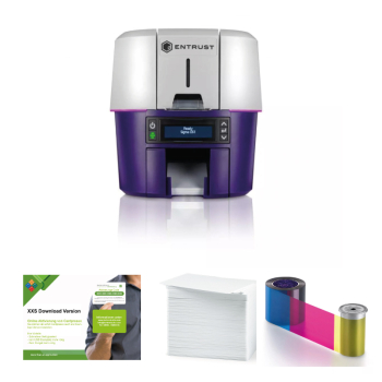 Card Printer Entrust Sigma DS2 with Starter Set at a low Price