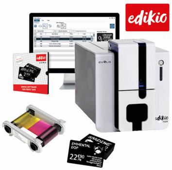 Farbband RCT011NAA Für Evolis Drucker - Schwarz 1000 Bilder