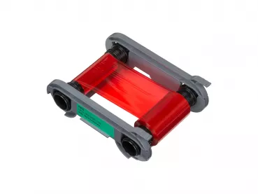 Rotes Farbband für Kartendrucker Evolis Zenius 2