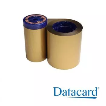 gold metallic Farbband für Kartendrucker Datacard SD160