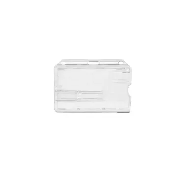 Card holder with red slider