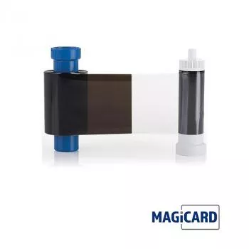Schwarzes Farbband und Overlay für Kartendrucker Magicard 300