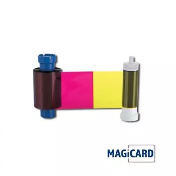 Buntes und schwarzes Farbband für Kartendrucker Magicard Rio Pro & Magicard Rio Pro 360