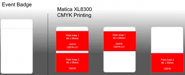 Matica XL8300 Druckbereich