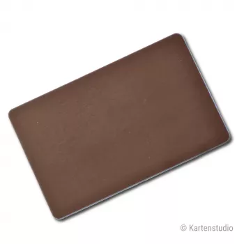 plastic card brown