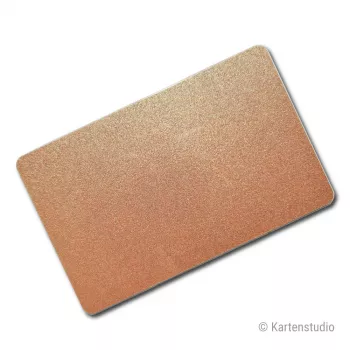 plastic card bronce