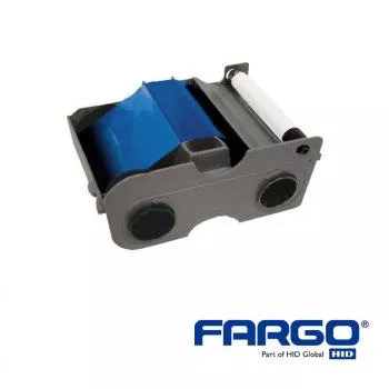 Blaues Farbband für Kartendrucker HID Fargo DTC4250e
