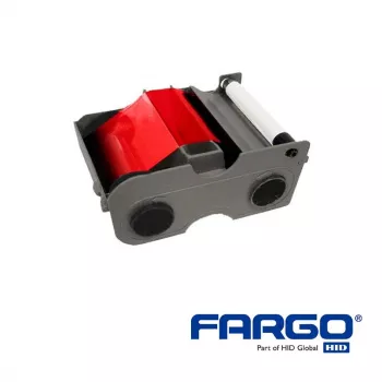 Rotes Farbband für Kartendrucker HID Fargo DTC4250e