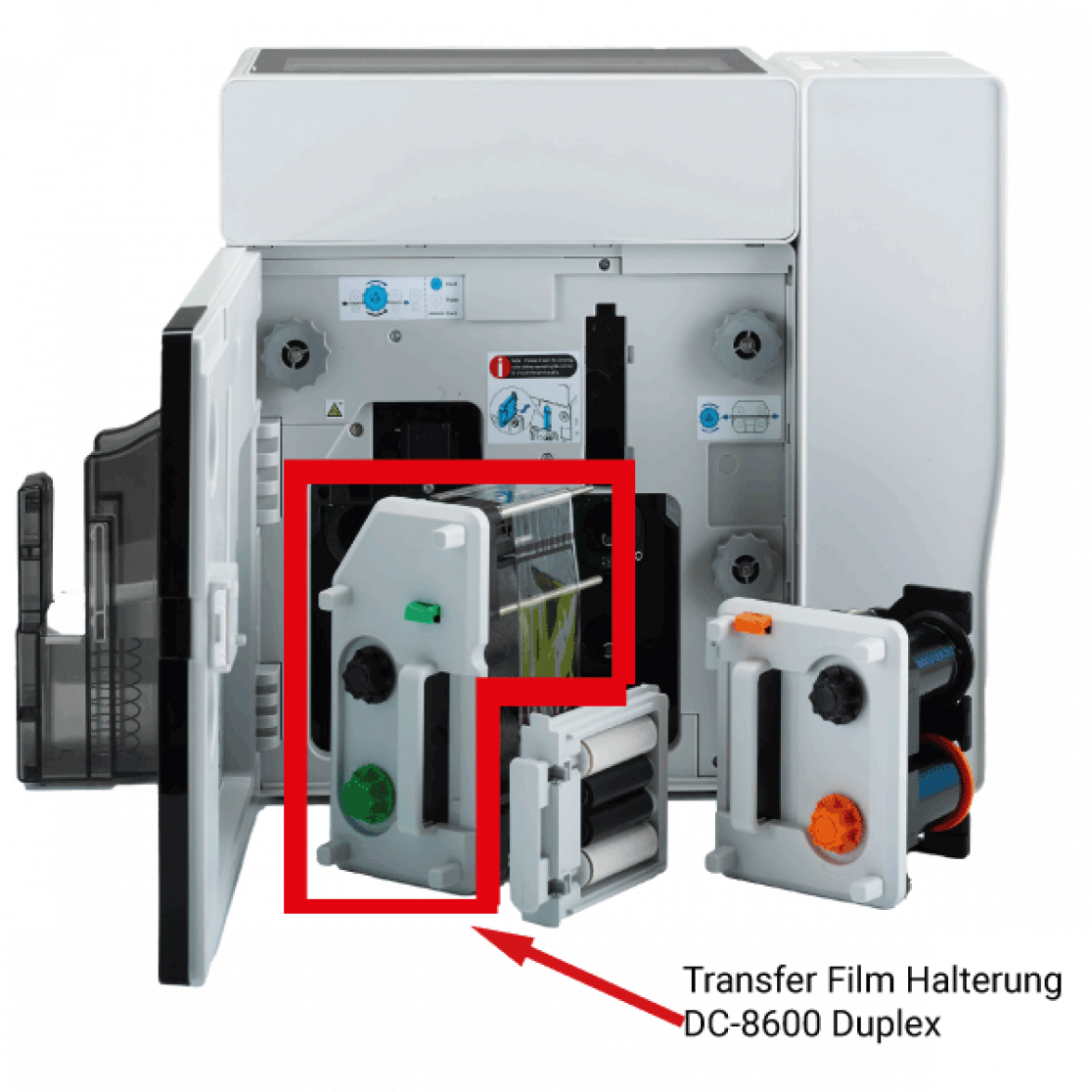 Dascom DC-8600 Transfer Film Halterung