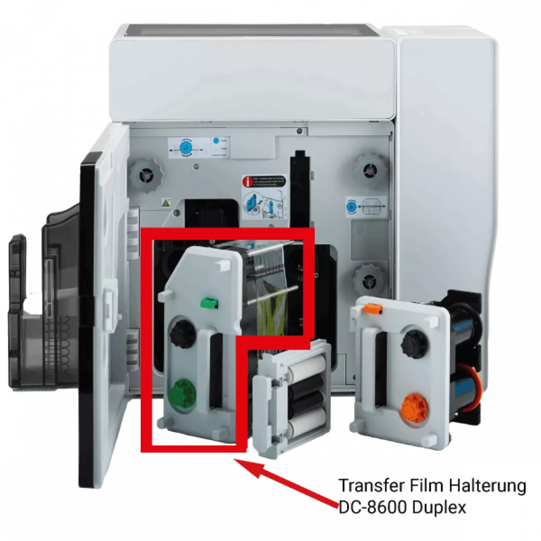 Dascom DC-8600 Transfer Film Halterung