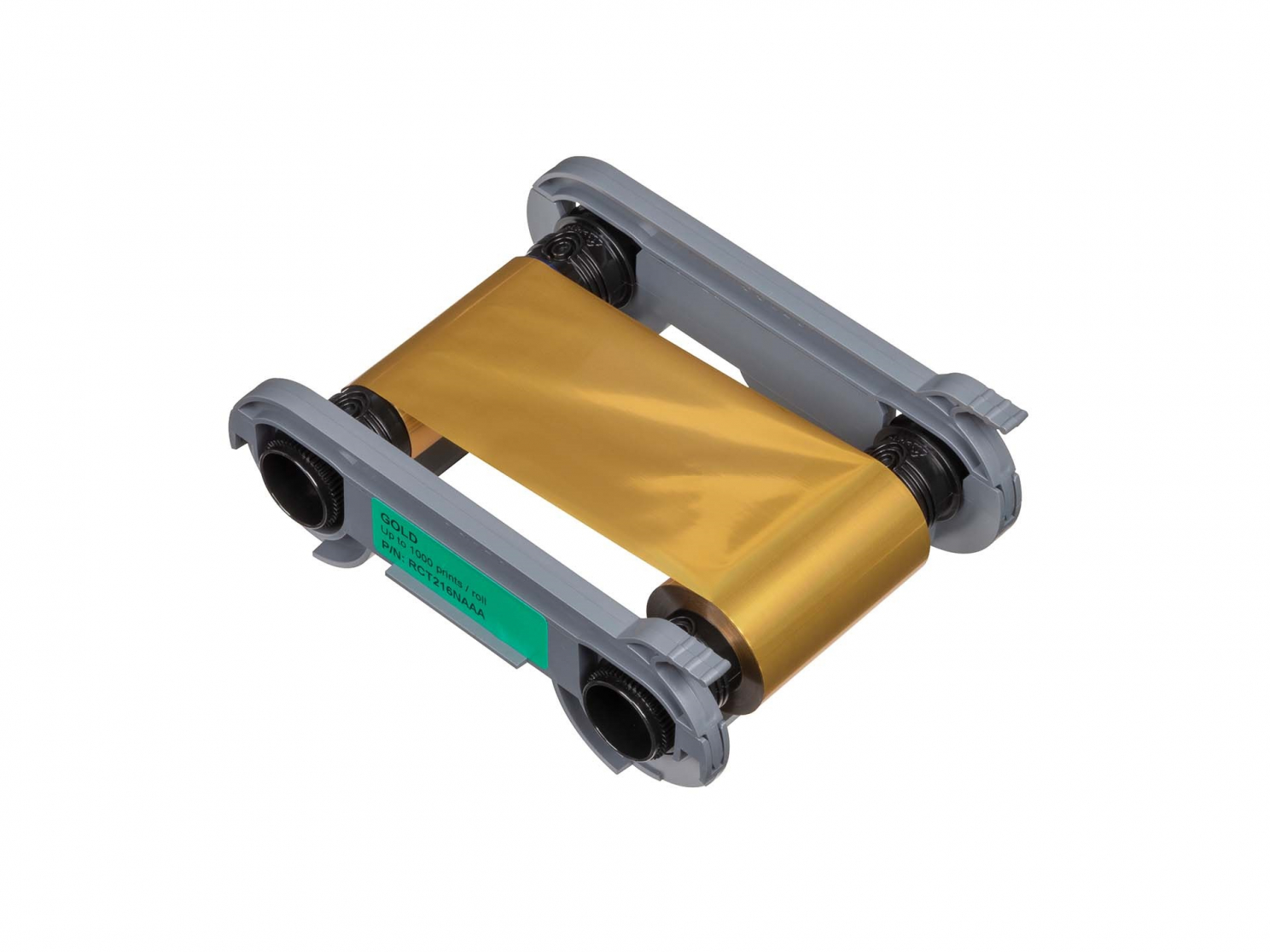 Gold Ribbon for card printer Evolis Zenius 2