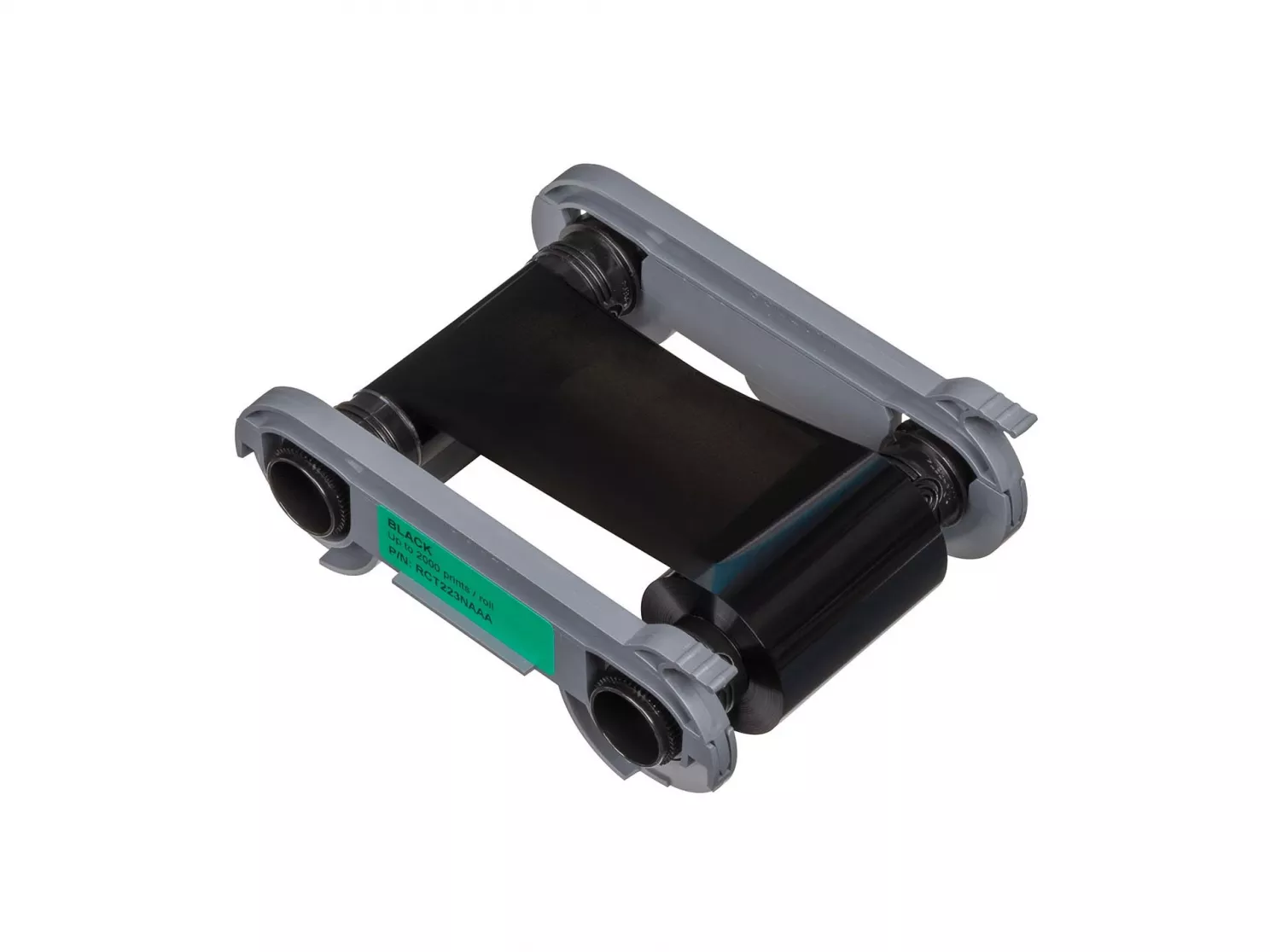 Schwarzes Farbband für Kartendrucker Evolis Zenius 2