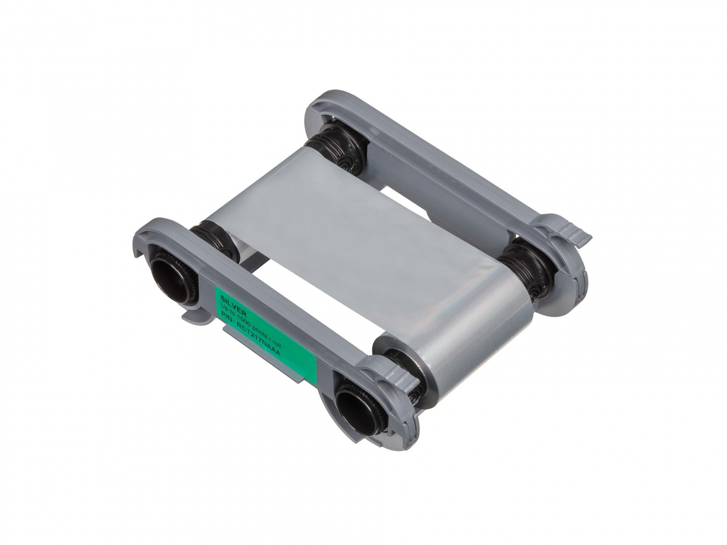 Ribbon silver for card printer Evolis Zenius 2