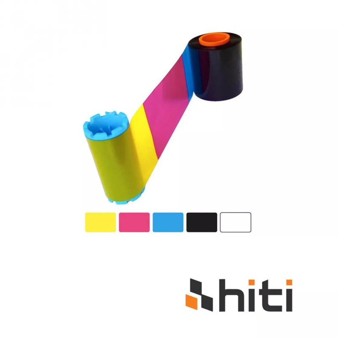 Half panel film for card printer Hiti