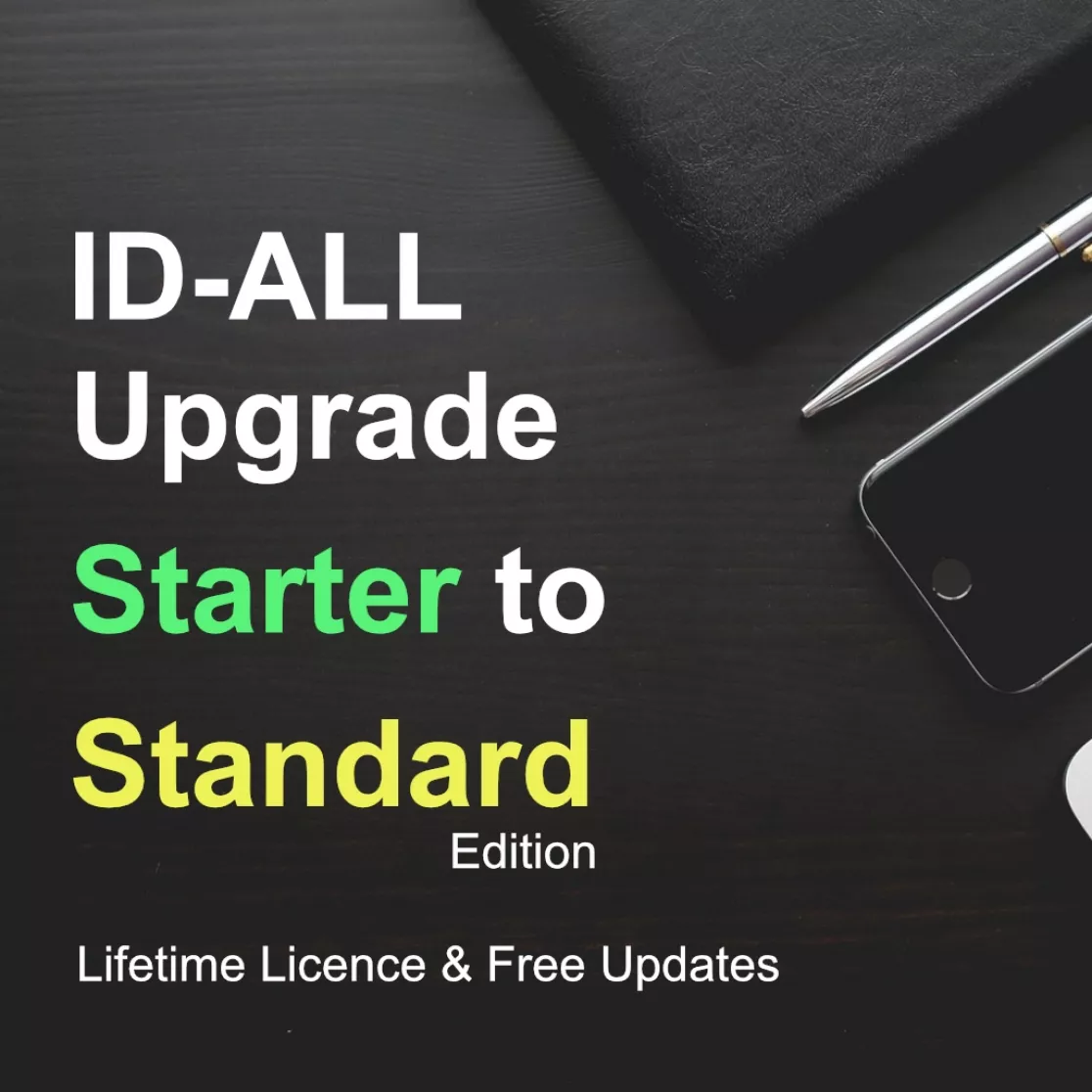 ID-All Software Upgrade Edition Starter to Standard