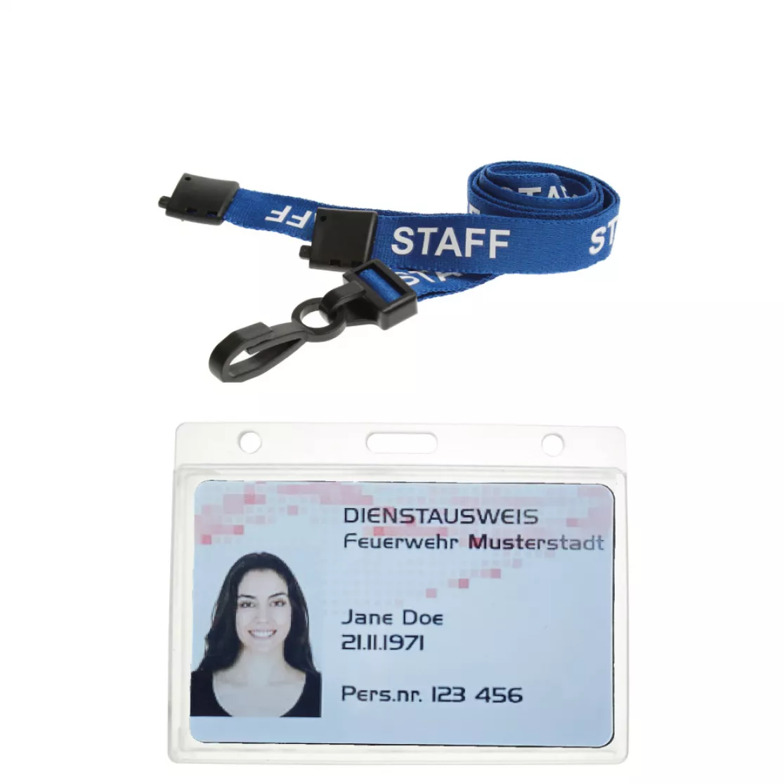 Lanyard Blue with Staff
