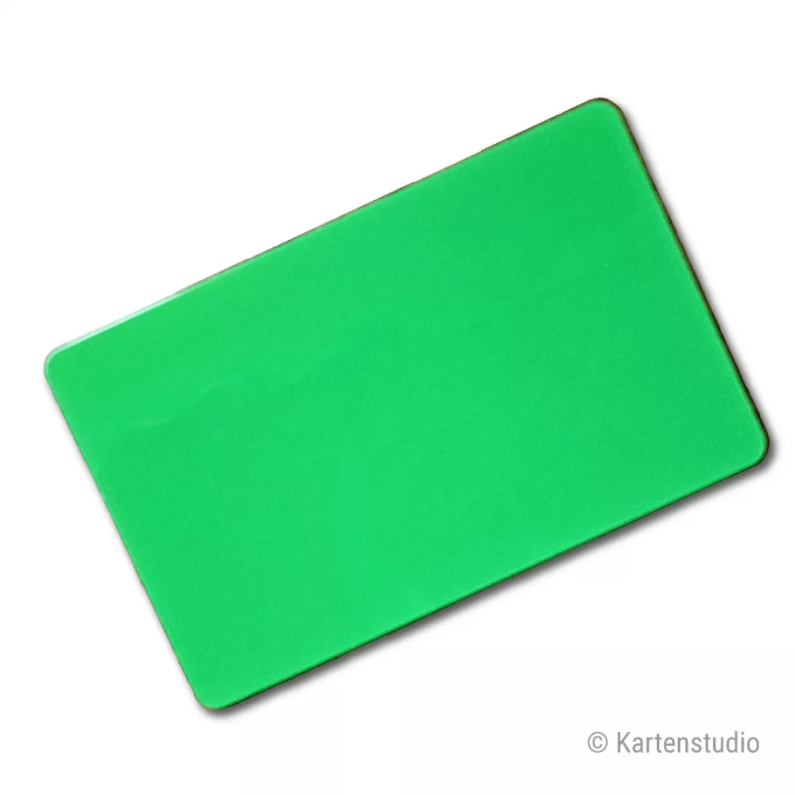 Plastikkarte Grün