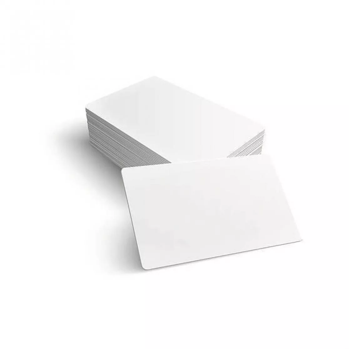 Plastic Cards white 0.5 mm